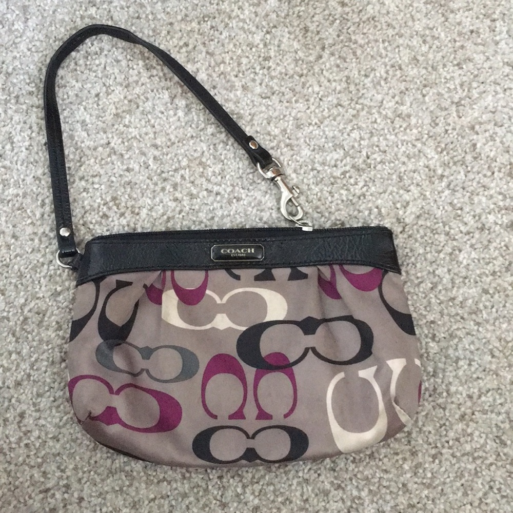 Coach wristlet